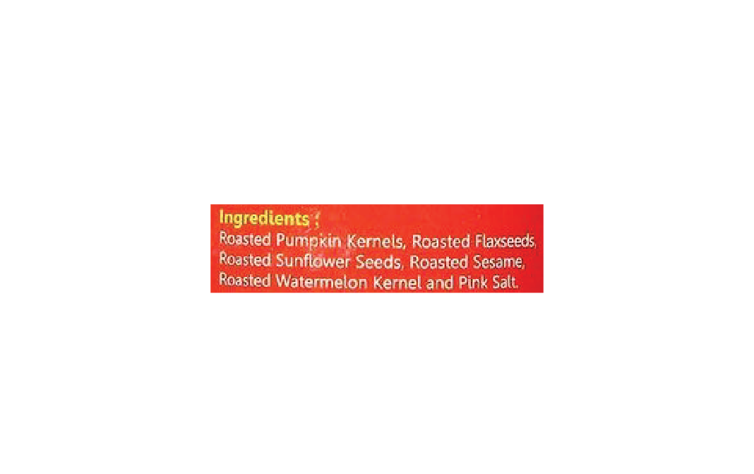 Healthy Planet Superseeds-5 Roasted Seed Mix Pumpkin-Flax-Sesame-Watermelon-Sunflower   Plastic Bottle  250 grams